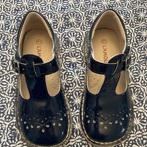 Navy Blue / Little girls Size 11 / L’Amour Brand/ Like new only worn 2-3 times